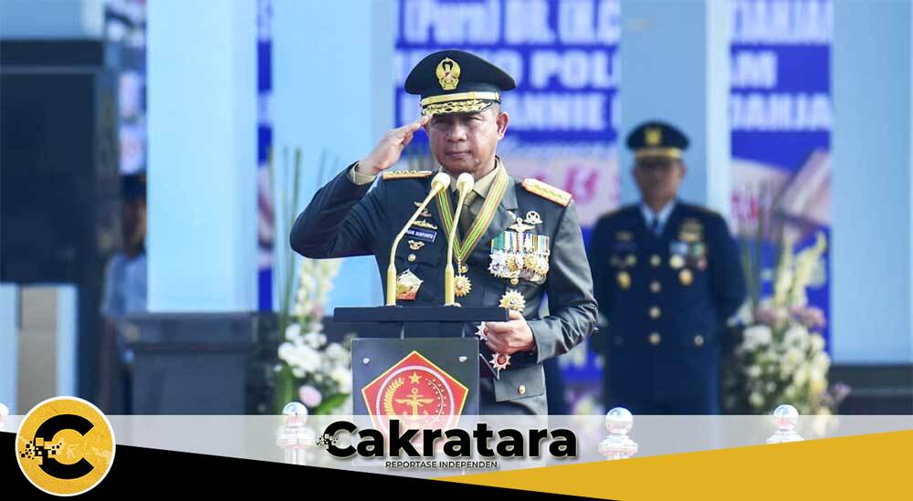 Upacara HUT Ke-78 TNI AU Dipimpin Panglima TNI