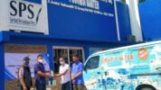 PWI) Kabupaten Serang menerima bantuan Hand Sanitezer dan Hand Shop dari PT. Prioritas Jaya Indonesia untuk disalurkan kepada Dinas Pendidika