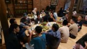 Seorang Advokat Ade Multiawan (Wawan) mengadakan syukuran setelah disumpah sebagai Advokat di Pengadilan Tinggi Banten belum lama ini.
