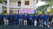 Lembaga Anti Narkotika (LAN) Banyuwangi peringati Hari Anti Narkotika Internasional, Jalan Brawijaya, Kelurahan Giri, Kabupaten Banyuwangi,