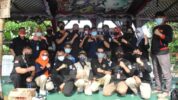 21 Anggota Mitra Kamtibmas Depok (MKD) Sektor Cimanggis berserta Dewan Pengurus Pusat menghadiri musyawarah sektor luar biasa (Museklub)