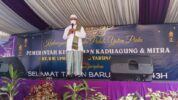 150 anak yatim piatu menerima santunan yang berlangsung di Kantor Kelurahan Kadu Agung, Kecamatan Tigaraksa, Kabupaten Tangerang,