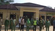 Menjelang pelaksanaan Pilkades serentak tahun 2021 di Kabupaten Pandeglang, Polsek Cigeulis Polres Pandeglang