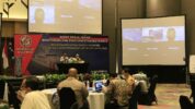 Kegiatan Rapat Kerja Teknis Monitoring dan Evaluasi Strategi Keamanan Laut di Laut Natuna Utara yang telah berlangsung sejak Kamis