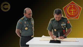 Kapuspen TNI Mayjen TNI Dr. Nugraha Gumilar bersilaturahmi dengan Rektor Universitas Pertahanan (Unhan) Letjen TNI Jonni Mahroza