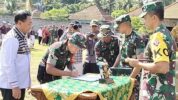 Panglima Kodam IX/Udayana Resmi Menutup Program TMMD Ke-119, Penutupan ini dilakukan lantaran semua pembangunan fisik selesai