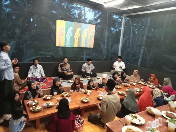 Sekjen KNPI Lebak,  Menggelar acara Buka bersama dan santunan Janda lanjut usia (Lansia) di bulan suci Ramadhan 1445 H