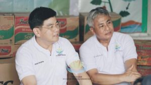 Ketua Umum Yayasan Wijaya Peduli Bangsa Eddy Wijaya di TPSP Bantar Gebang