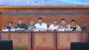 Tentara Nasional Indonesia (TNI) Jelang KTT World Water Forum menggelar Tactical Floor Game (TFG) terkait rencana pengamanan VVIP