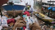Belum seminggu di bentuk Relawan Penjaga Laut Nusantsa, Rapala Bakamla RI Kumpulkan Sampah di Batam Sebanyak 6,8 Ton