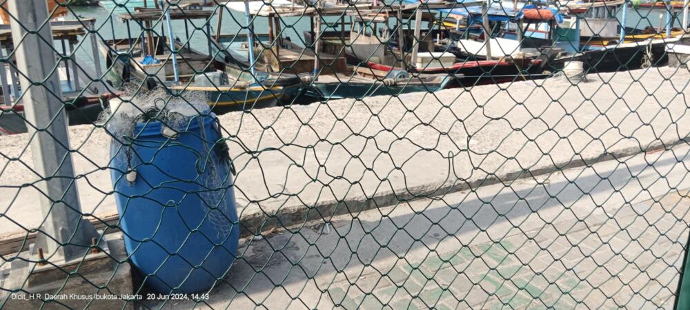 Belum Genap 2 Tahun Taman interaktif dan lapangan olah raga Pulau Tidung sudah mulai rusak, Kelurahan Pulau Tidung