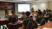 Asisten Operasi “Asops Panglima TNI” yang diwakili oleh Paban II/Orstra Sops TNI, Kolonel Laut (P) Donny Suharto, S.H., M.Tr.Opsla