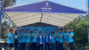 Plt. Ketua DPD KNPI Banten, Ahmad Jayani, dalam sambutannya di acara peringatan HUT KNPI ke-51