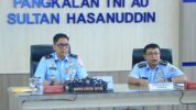 Tim Audit Kinerja Itkoopsudnas, Inspektorat Komando Operasi Udara Nasional yang dipimpin Ses Itkoopsudnas Kolonel Adm Andrianus Gatot S