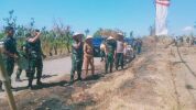 Dalam rangka Bangun Metode Tani Lestari Korem 162/Wb launching Stasiun Pupuk Organik Cair Tani Lestari