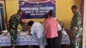 Peduli Terhadap Generasi Penerus, untuk mensukseskan pelaksanaan program TNI Manunggal Membangun Desa (TMMD) Ke-122