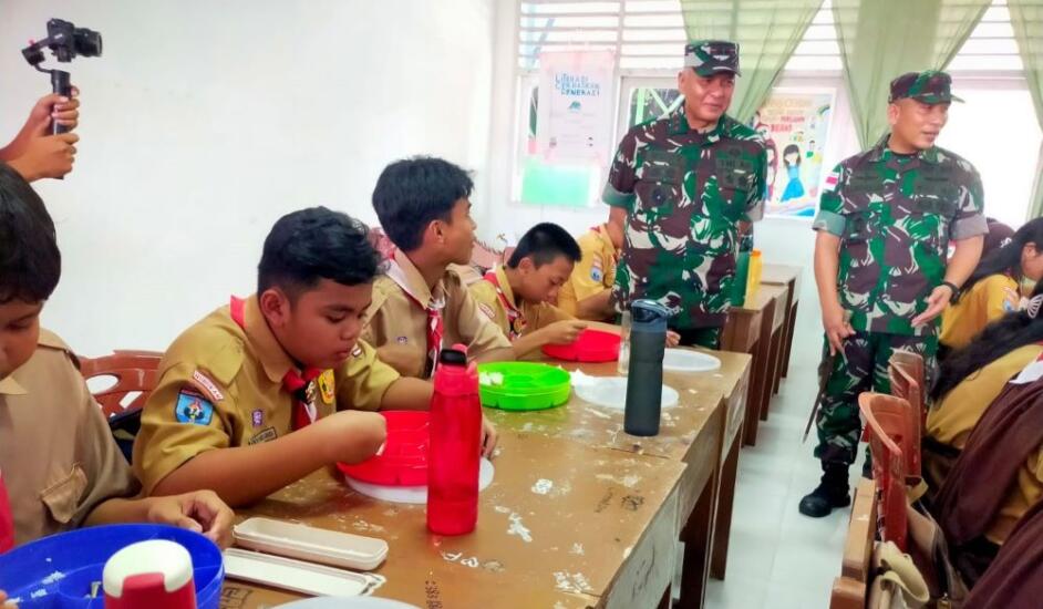 Pangdam VI/Mulawarman, Mayjen TNI Rudy Rachmat Nugraha, S.I.P., M.Sc., melaksanakan kunjungan kerja ke Kabupaten Nunukan