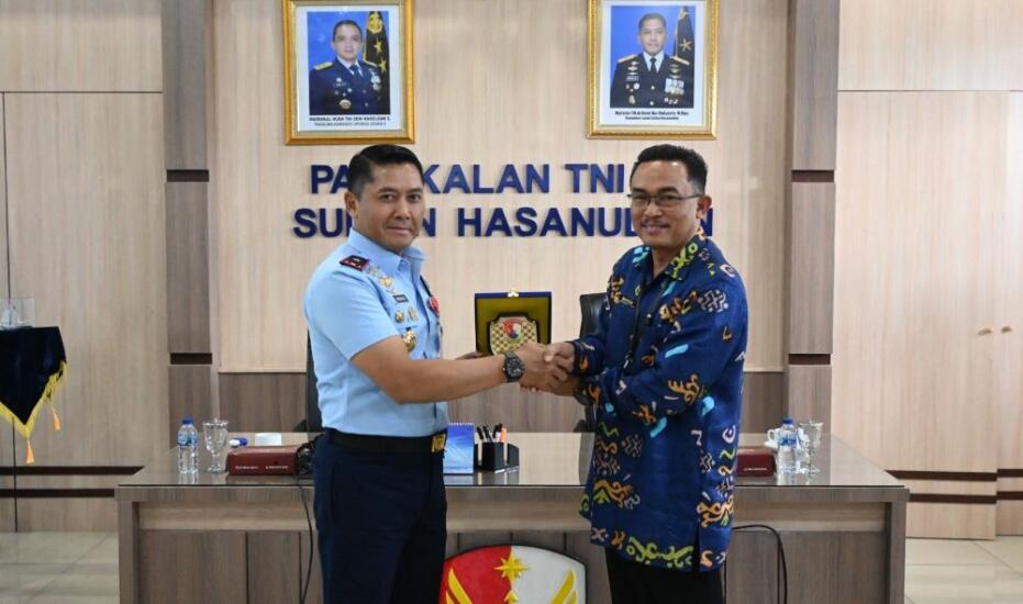 Kolaborasi Penurunan Stunting, Komandan Lanud (Danlanud) Sultan Hasanuddin Marsma TNI Arifaini Nur Dwiyanto, M.Han