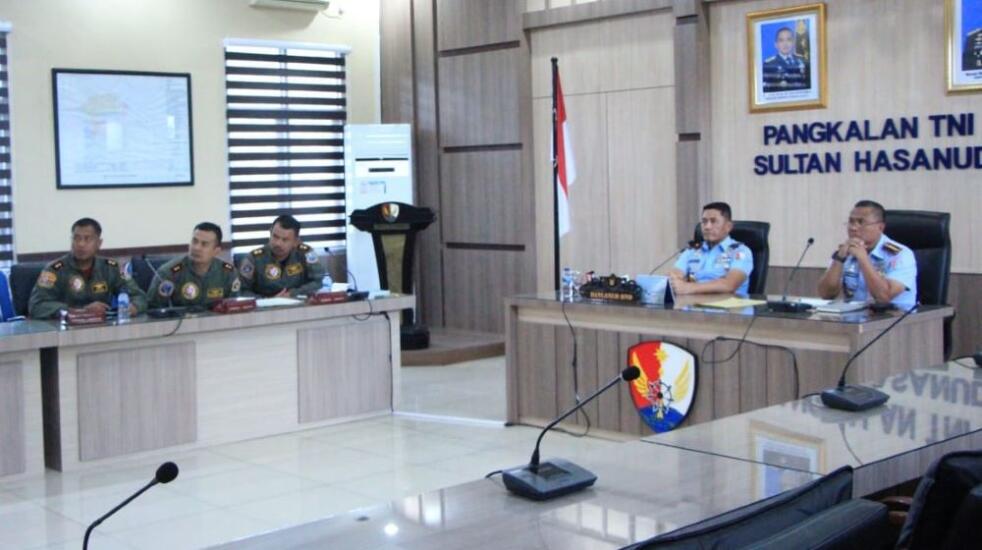 Rakorops TNI AU TA 2025, Komandan Pangkalan Udara (Danlanud) Sultan Hasanuddin Marsma TNI Arifaini Nur Dwiyanto, M.Han