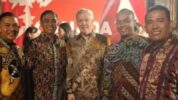 Asintel dan Asops Koopsud II menghadiri acara Resepsi Dinner Duta Besar Kanada, Jess Dutton, di Hotel Melia, Jl. A. Mappanyuki, Kota Makassar