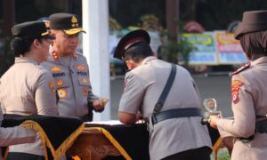 AKBP Arninsi Resmi Jabat Kapolres Lebak, serahterima jabatan (sertijab) dari AKBP Herfio Zaki, S.I.K., M.H.
