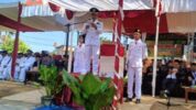 Pengibaran pelaksanaan Upacara Bendera Sangsaka Merah Putih pada (17/08/26) yang dilaksanakan Penerintahan Kecamatan Cirinten, Lebak-Banten