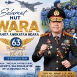 Selamat Hari Ulang Tahun (HUT) Wanita Angkatan Udara (WARA) ke-63, Jadilah Srikandi Tangguh yang Profesional dan Berkarakter
