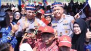 Jenderal Polisi Drs. Listyo Sigit Prabowo meresmikan pembangunan Jembatan Merah Putih Presisi sebanyak 895 untuk Manfaat bagi 2 Juta Masyarakat