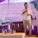 Subdit 2 Ditresnarkoba Polda Banten menghadiri acara Maulid Nabi Muhammad SAW di Kp. Cisempureun Ds. Karoya Kec. Cirinten