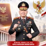 Kepala Kepolisian Daerah Banten Irjen Pol. Hengki, S.I.K., M.H., beserta staf dan jajaran Peringati Hari Konstitusi Nasional,