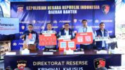 Polda Banten melalui Direktorat Reserse Kriminal Khusus bersama Polres jajaran berhasil Ungkap 6 Lokasi Tambang Ilegal