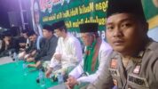 (Kamtibmas), personel Polsek Panggarangan menghadiri kegiatan Tabligh Akbar Maulid Nabi Muhammad SAW 1448 H
