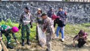 HUT yang ke-81 Tentara Nasional Indonesia (TNI) tahun 2026, Danramil 0313/Malingping Kapt Inf Lili W, memimpin Bakti Teritorial Prima