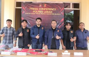 Jajaran Satuan Reserse Kriminal (Sat Reskrim) Polres Lebak bersama Polsek jajaran berhasil Ungkap 10 Kasus Curanmor,