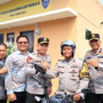 Kapolda Banten Irjen Pol Hengki meresmikan Rumah Kantor Bhabinkamtibmas Desa Cemplang, Kecamatan Jawilan, Kabupaten Serang