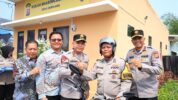 Kapolda Banten Irjen Pol Hengki meresmikan Rumah Kantor Bhabinkamtibmas Desa Cemplang, Kecamatan Jawilan, Kabupaten Serang