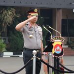 Polda Banten menggelar upacara peringatan Hari Sumpah Pemuda ke-98 tahun 2026 mengusung tema "Patriotik, Gigih, Berempati