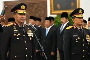 Komjen Pol Suyudi Ario Seto resmi menjabat sebagai Kepala Kepolisian Negara Republik Indonesia (Kapolri)